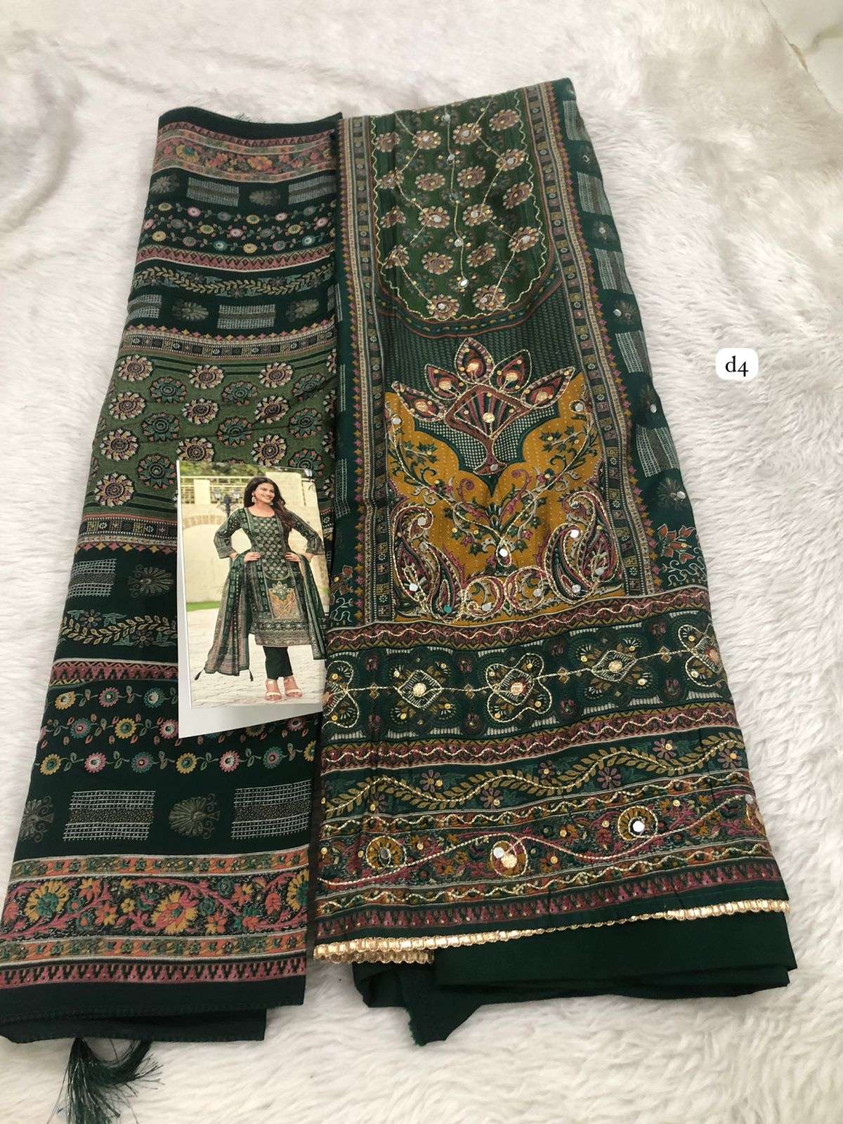 Falah Premium Modal Silk Collection code -30596 by Falah Designer